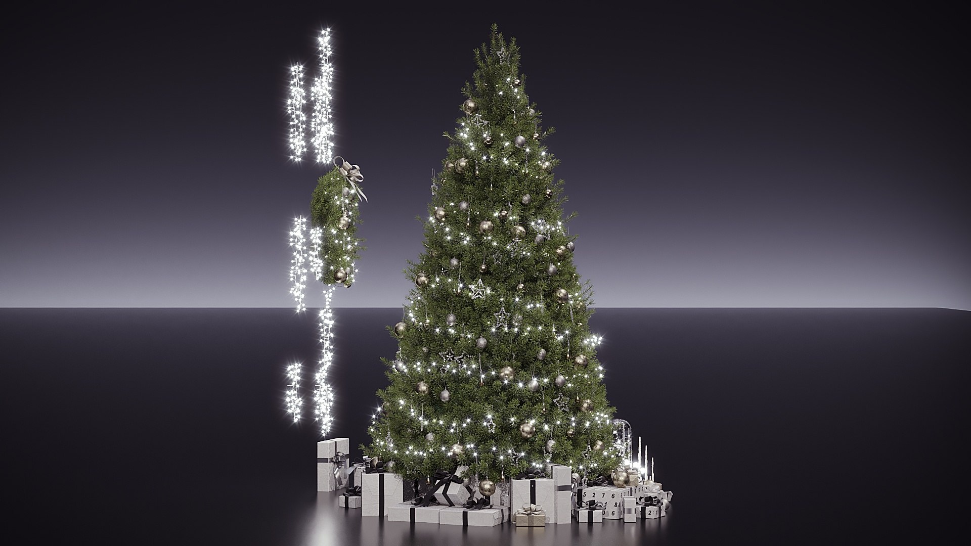 Christmas tree with wreath 3D https://p.turbosquid.com/ts-thumb/3Z/zpSwVd/cN/cam_left_centr/jpg/1767601739/1920x1080/fit_q87/35866eec484c905bae275e1bfc624ca069440c51/cam_left_centr.jpg