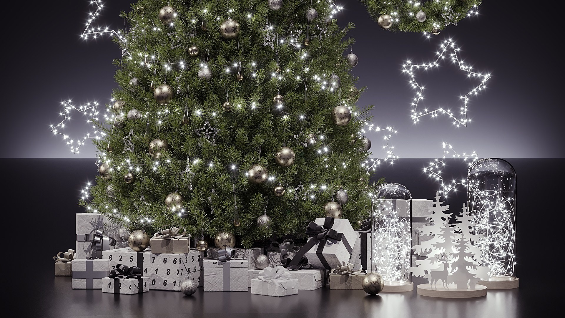 Christmas tree with wreath 3D https://p.turbosquid.com/ts-thumb/3Z/zpSwVd/uC/cam_weel/jpg/1767601755/1920x1080/fit_q87/c9637c2731f749310294ee34a29c97e338f9d804/cam_weel.jpg