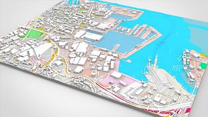 HM Naval Base Portsmouth England 3D