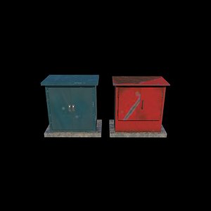 Electric Enclosure Housing 3D model