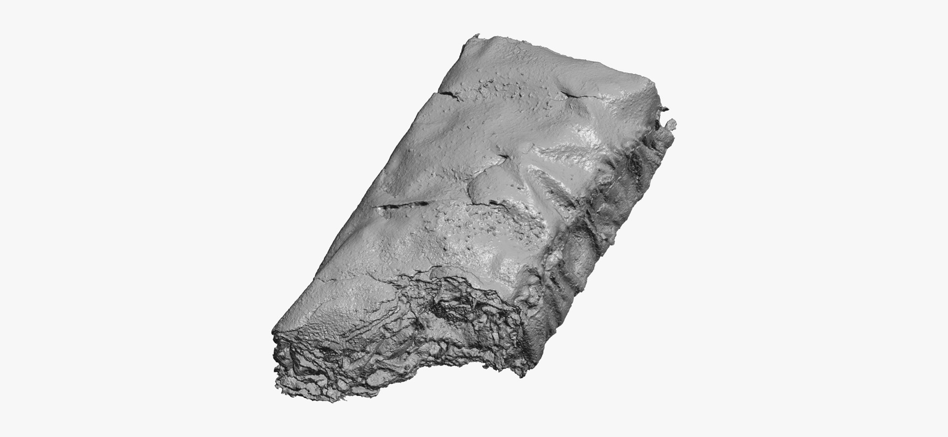 3D Model Apple Strudel 01 Bitten RAW Scan - TurboSquid 1718869