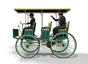 morrison vintage electric 3d model