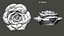 Rose Flower Sculpture Jewelry