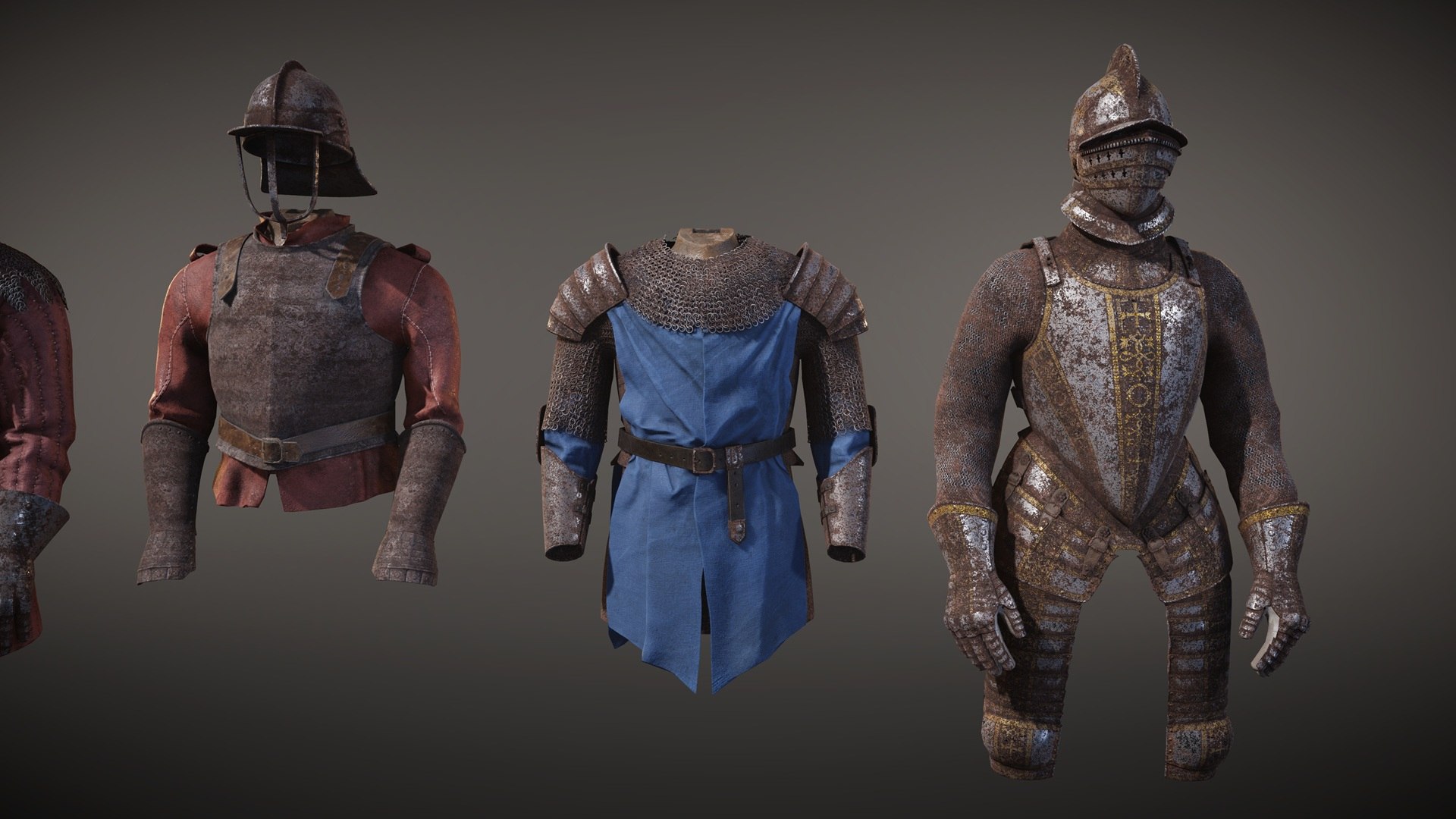 3D model Medieval Armor Bundle https://p.turbosquid.com/ts-thumb/3a/CNfByx/Fa/imagesequence_005_0000/jpg/1767782789/1920x1080/fit_q87/ee9321961f76aba4898425a3431cef95b1d62c2f/imagesequence_005_0000.jpg