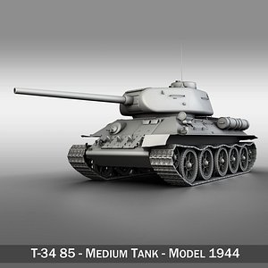 t-34 85 - soviet 3ds