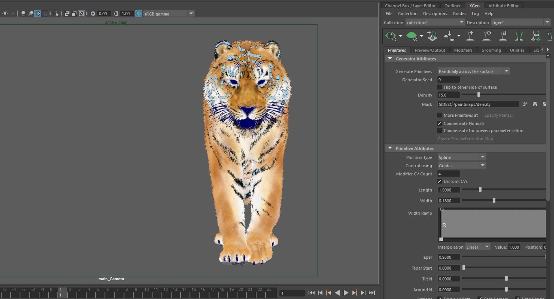 Tiger rigged 1 fur 3D - TurboSquid 1164932