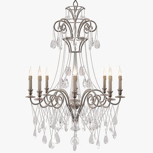 Currey and Company Lillian Chandelier 9051