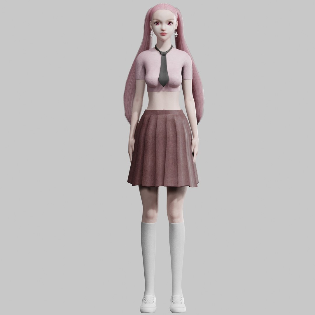 Classic Basic Woman V26805 Model - TurboSquid 2278256