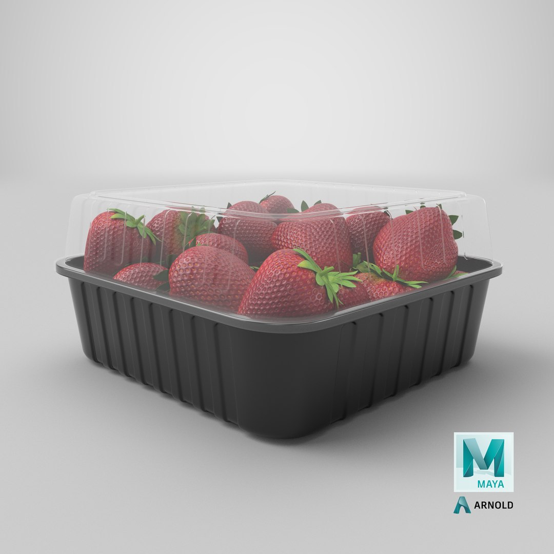 Strawberries in Plastic Container 3D model https://p.turbosquid.com/ts-thumb/3a/T7Egq2/Eq/stemcell_maya_arnold_render/png/1692628668/1920x1080/fit_q87/b2ea0e8fd917eb7966cbde86cc211396923ff59f/stemcell_maya_arnold_render.jpg