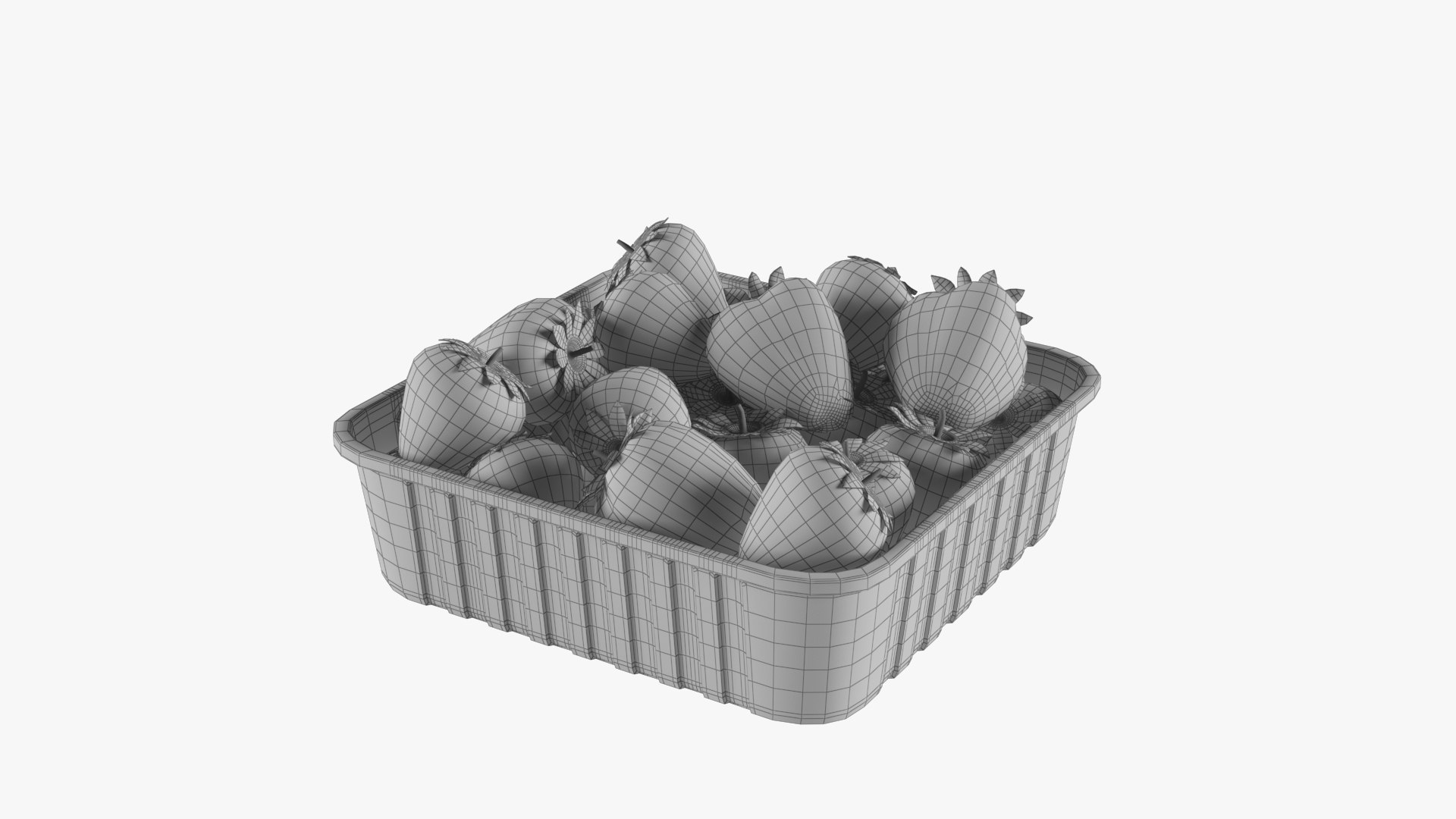 Strawberries in Plastic Container 3D model https://p.turbosquid.com/ts-thumb/3a/T7Egq2/as/wire04/jpg/1691313754/1920x1080/fit_q87/39e71201612974d50e6ced1840ed7ccb6a9a3ba3/wire04.jpg