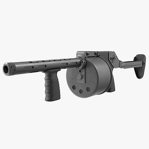 Shotgun Striker-12 Unfolded Buttstock