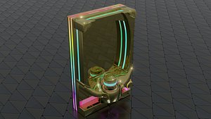 3D pachinko model