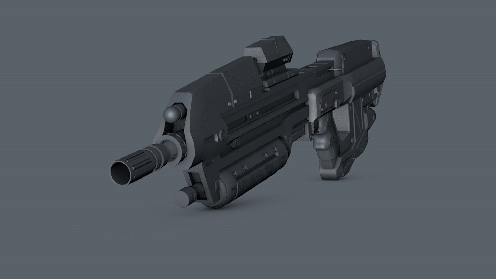 Assault Rifle Ma37 Model - TurboSquid 1275259