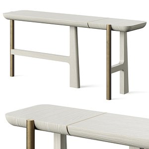 Atelier Tortil Land1 Land2 Console Mutenye 3D model
