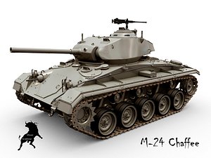 M24 Chaffee 3D Models for Download | TurboSquid