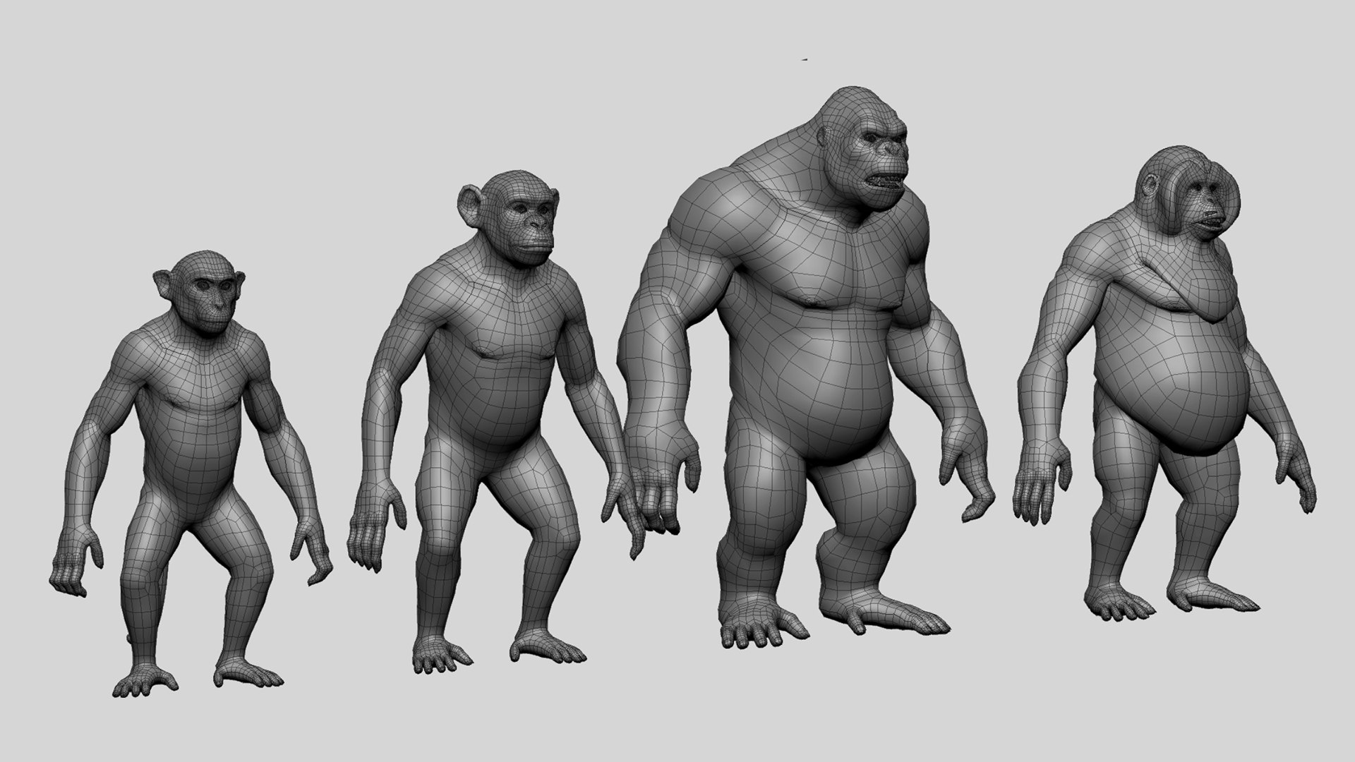 3D Primate Basemesh https://p.turbosquid.com/ts-thumb/3a/iPQ5TW/I8/4/jpg/1716996030/1920x1080/fit_q87/072e73b645b60b5a8672781479104ca372911abf/4.jpg