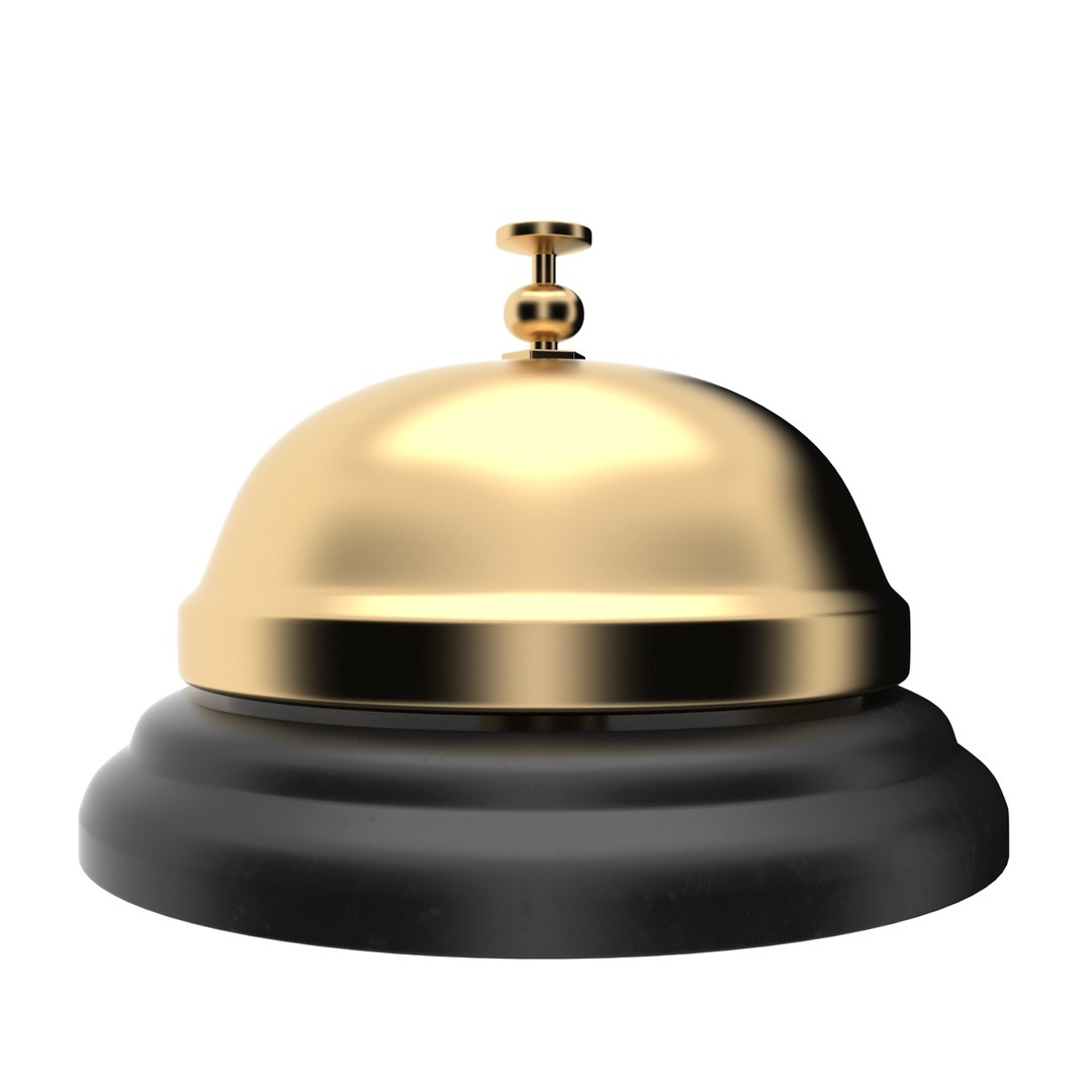 Service Bell 3D Model - TurboSquid 1367947