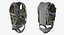 jet fighter pilot vest 3d model