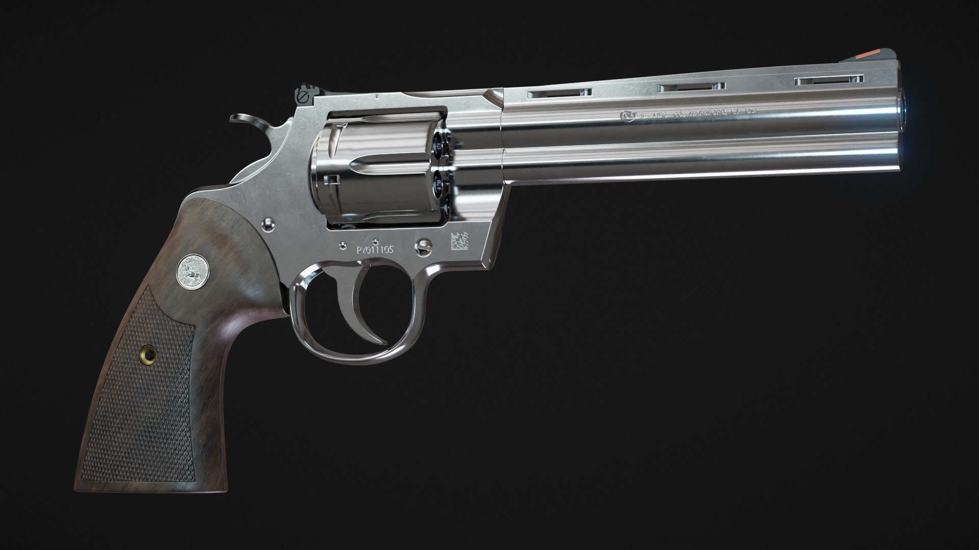 Colt Python 3D model https://p.turbosquid.com/ts-thumb/3a/xQk6lD/I7/coltpython2020image_0001/jpg/1771773551/1920x1080/fit_q87/f538e49bec1b9978fb5240fb82545813a9347ff9/coltpython2020image_0001.jpg