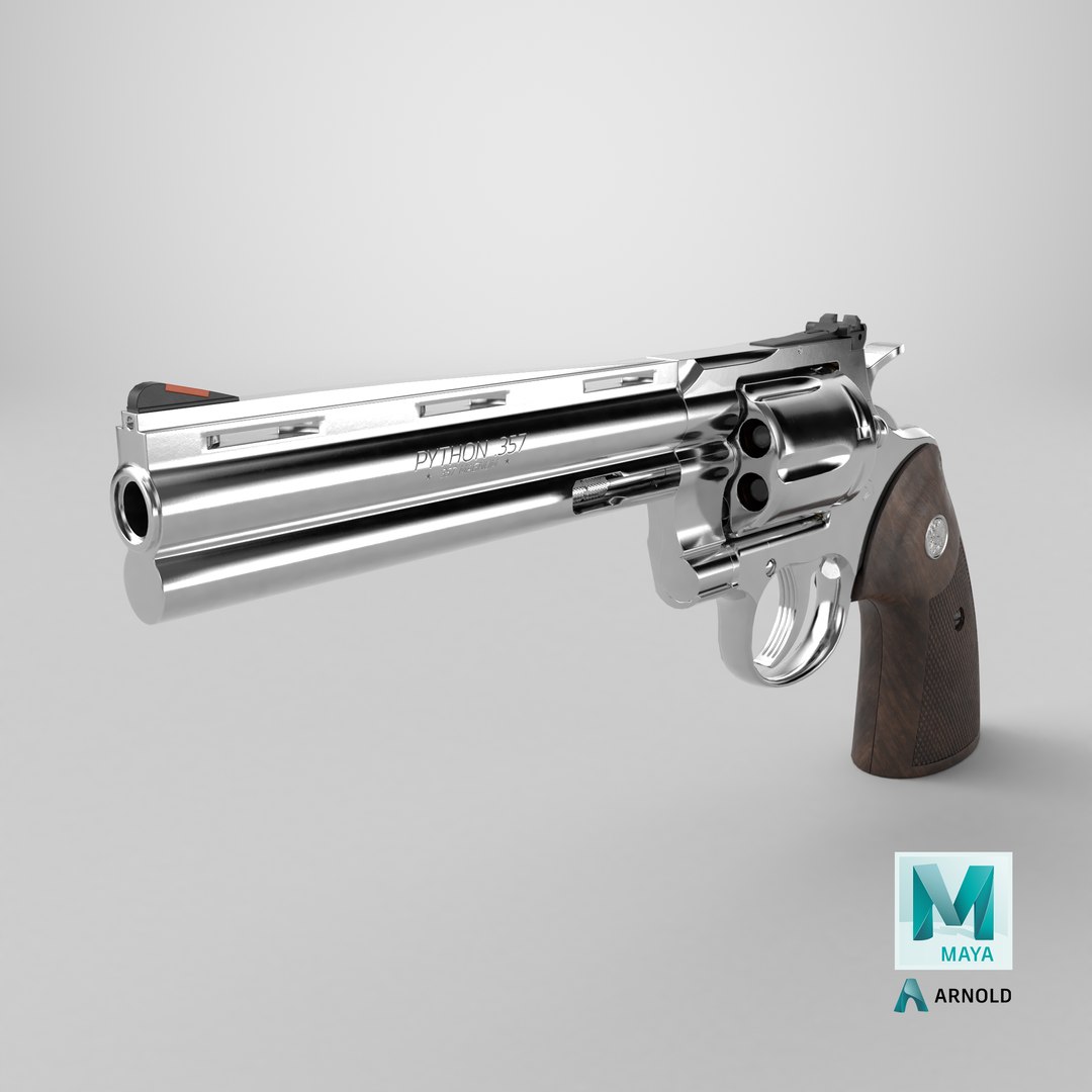 Colt Python 3D model https://p.turbosquid.com/ts-thumb/3a/xQk6lD/zg/stemcell_maya_arnold_render/png/1780475289/1920x1080/fit_q87/c0f0875d3342d34194007ac7ac5d78081e5975b1/stemcell_maya_arnold_render.jpg