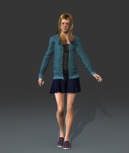 INTPGirl 3D 모델 - TurboSquid 1094317