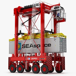 Straddle Carrier Generic Red