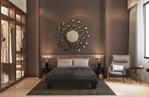Bedroom Vray 03 3D model