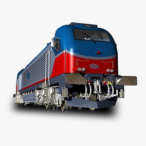 3D vossloh euro 4000 locomotive