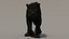 Modello 3D animato di Black Panther