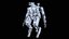 Rigged Sci-Fi Combat Mech Exoskeleton Suit - Winter Skin PBR model