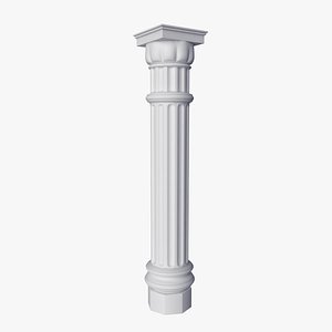 column 3d model