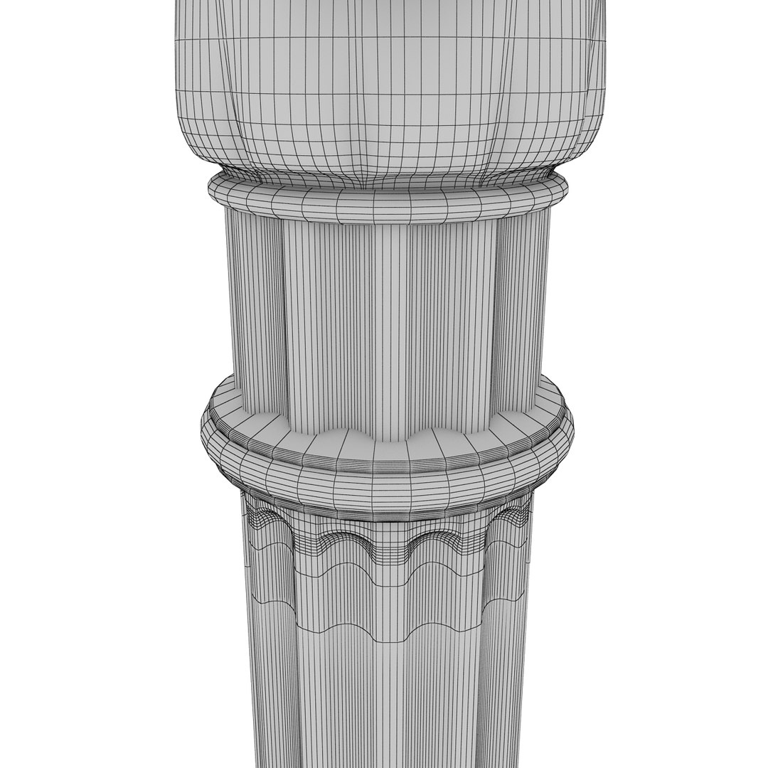 Column 3d Model