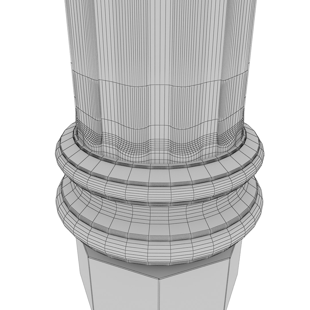 Column 3d Model