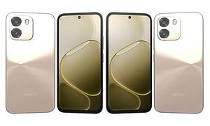 Oppo A6 Sakura Pink 3D model