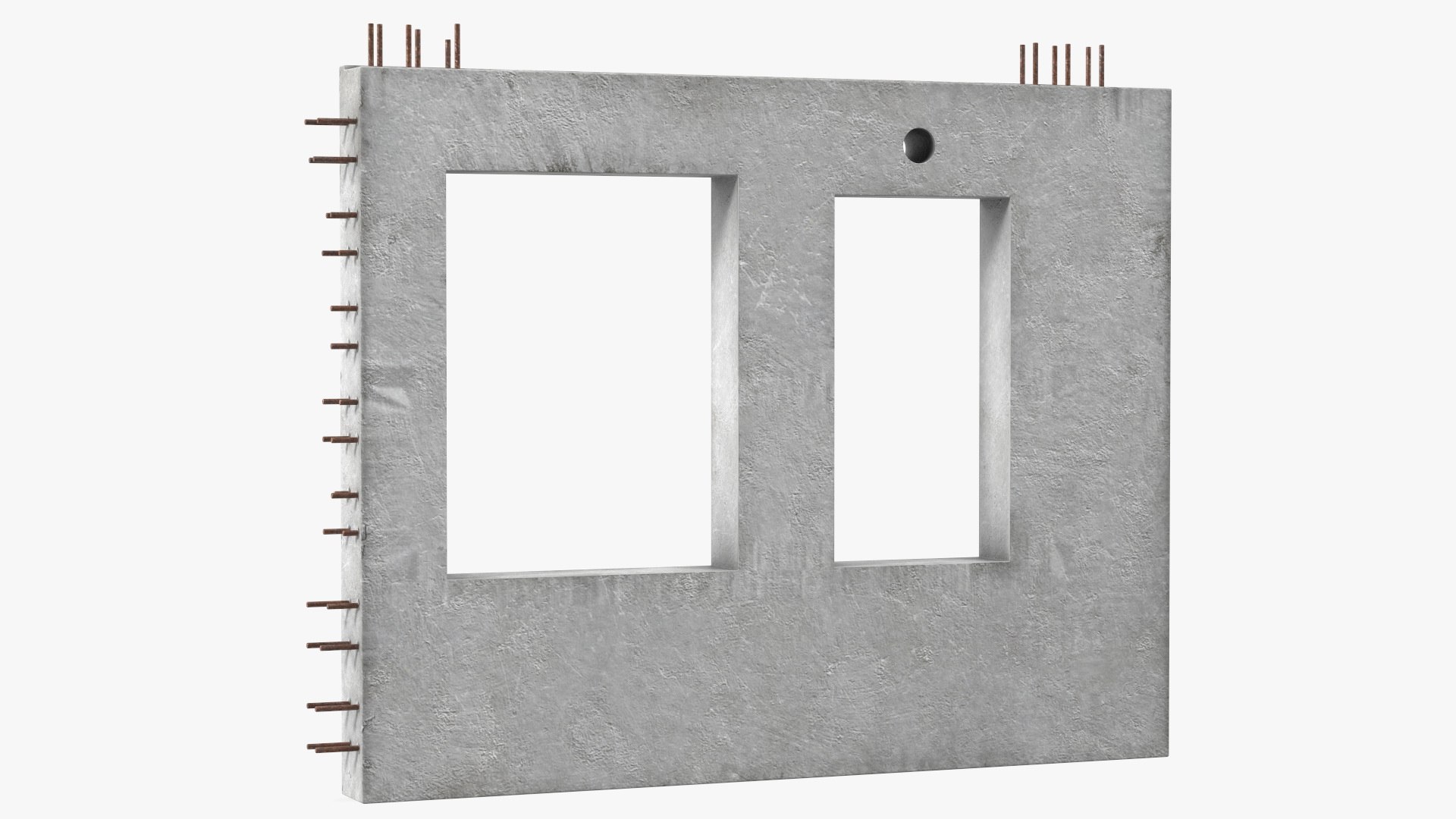 Precast Wall Panel 3D model preview