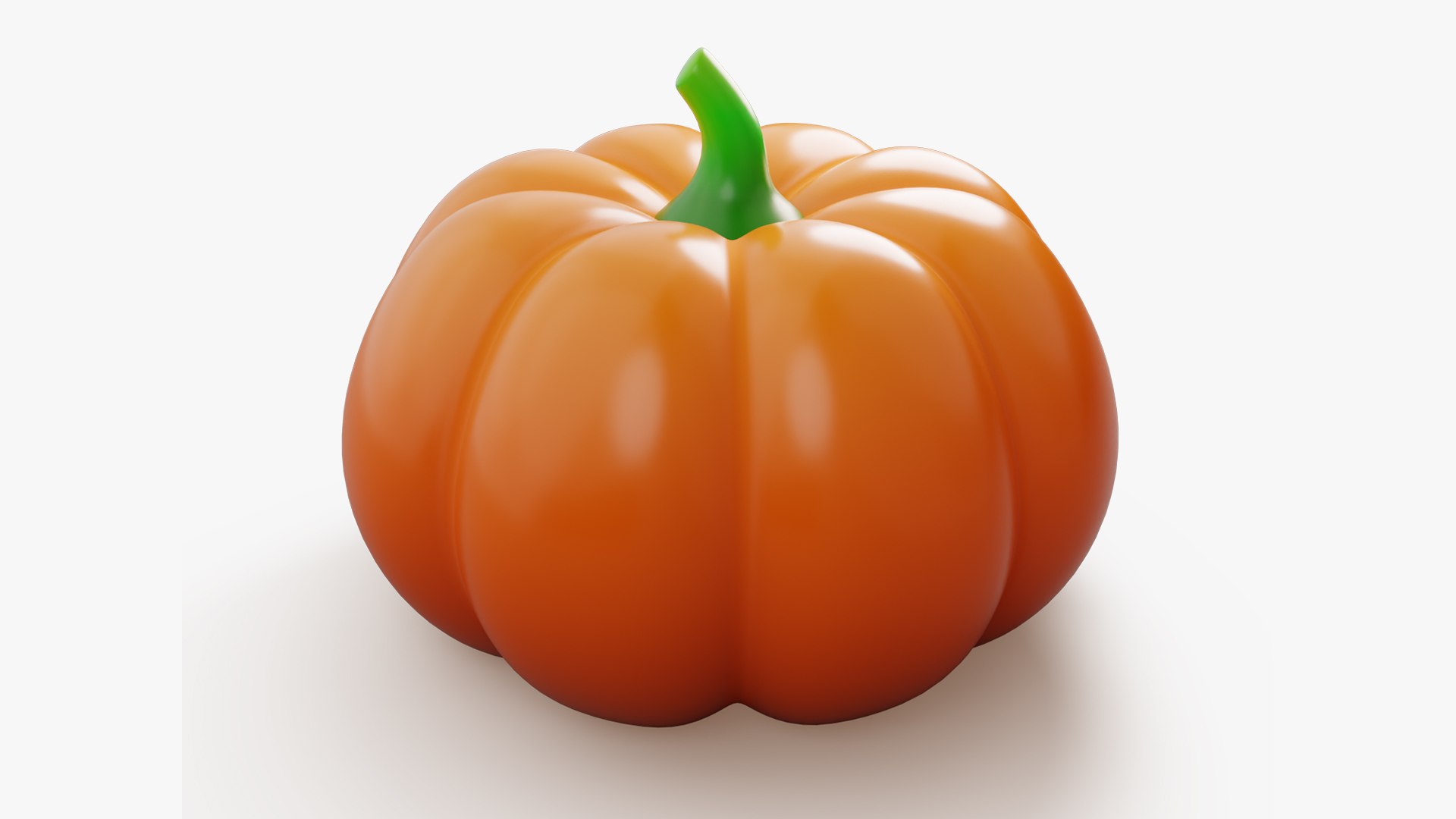 3D Stylized Pumpkin Model - TurboSquid 2400821