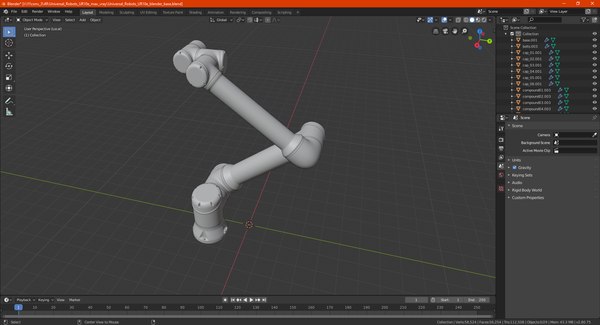 유니버설 로봇 UR10e 3D 모델 - TurboSquid 1778398