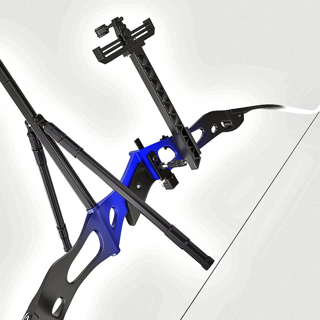 3d Olympic Recurved Bow Model