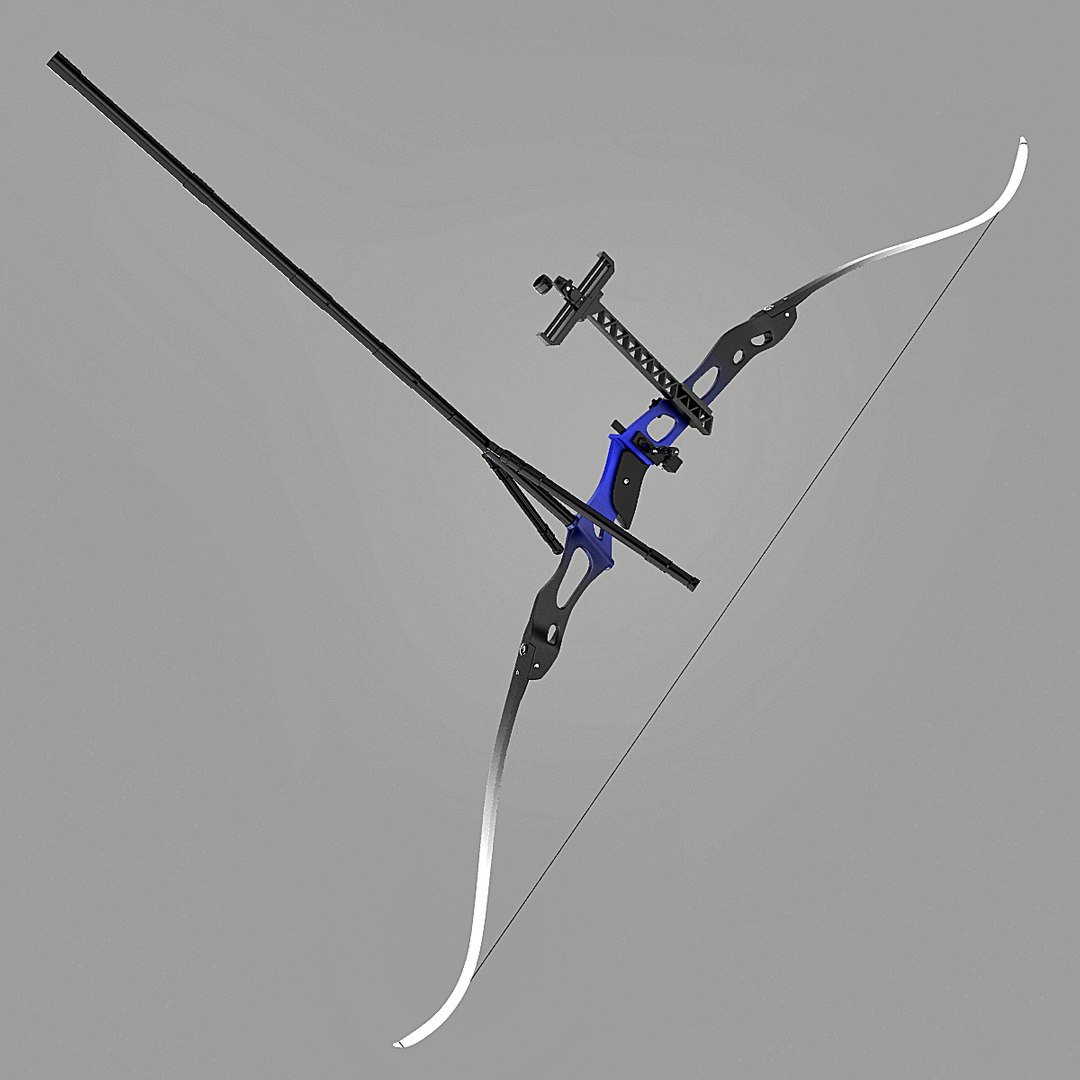 3d Olympic Recurved Bow Model