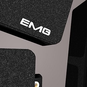 3ds max humbucker pickup guitar emg