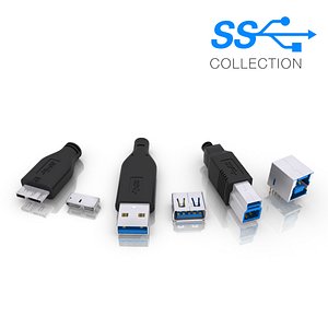 USB 3 Connector Collection