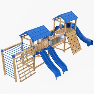 Playground Jungle Gym 02 3D model