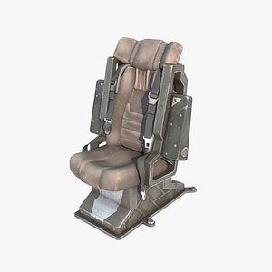 Future science fiction spacecraft seats