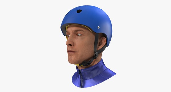 Terugspoelen Karakteriseren Terminal Skate helmet head 3D model - TurboSquid 1345754