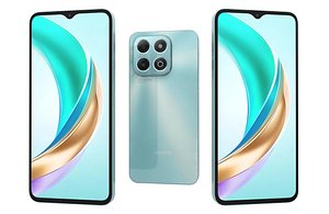 Honor X6b Ocean Cyan Low Poly