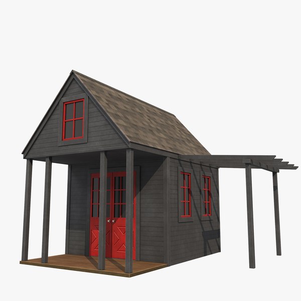 Garden Cabin 5 3D model