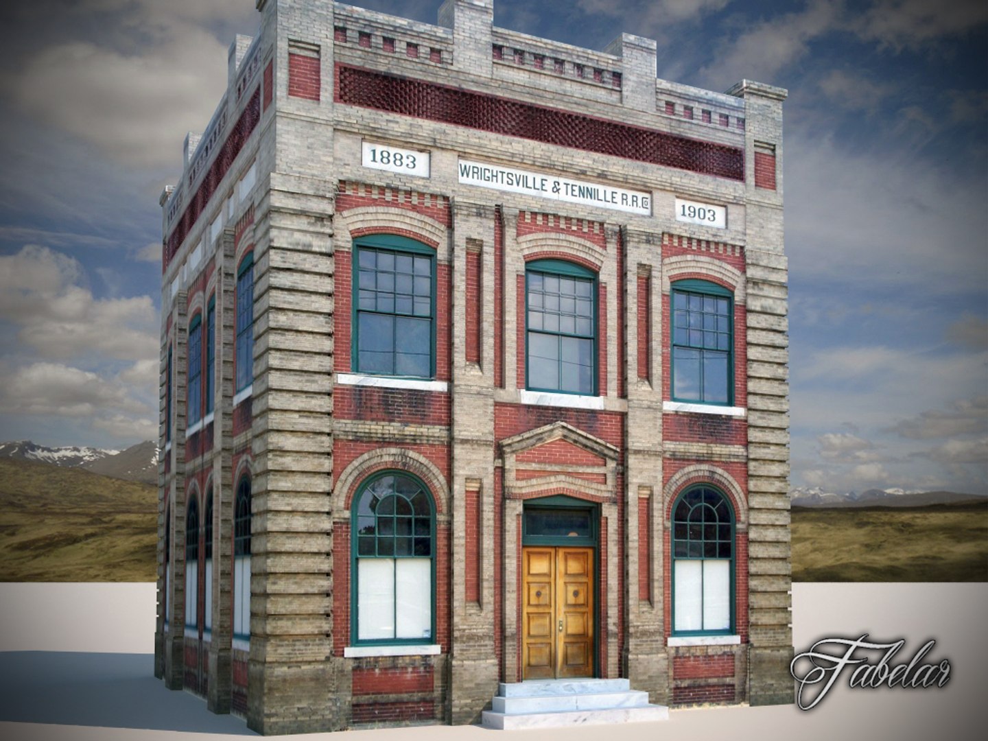 C4d Building Modular Mentalray