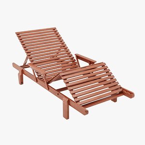 3d deck chair