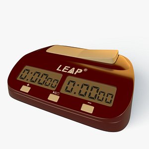 Chess Clock 3D model