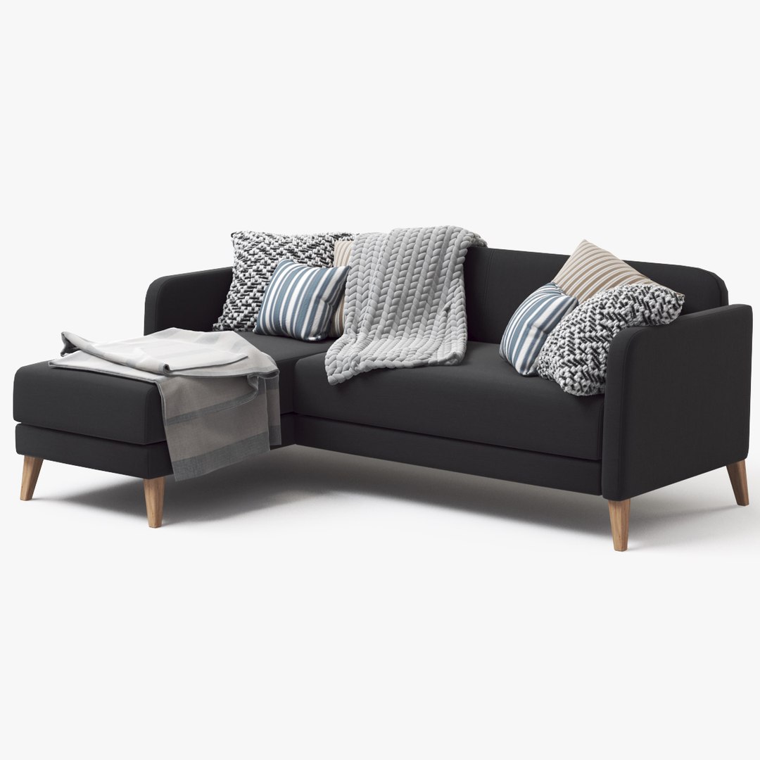 3D IKEA LINANAS CORNER Sofa TurboSquid 2169642